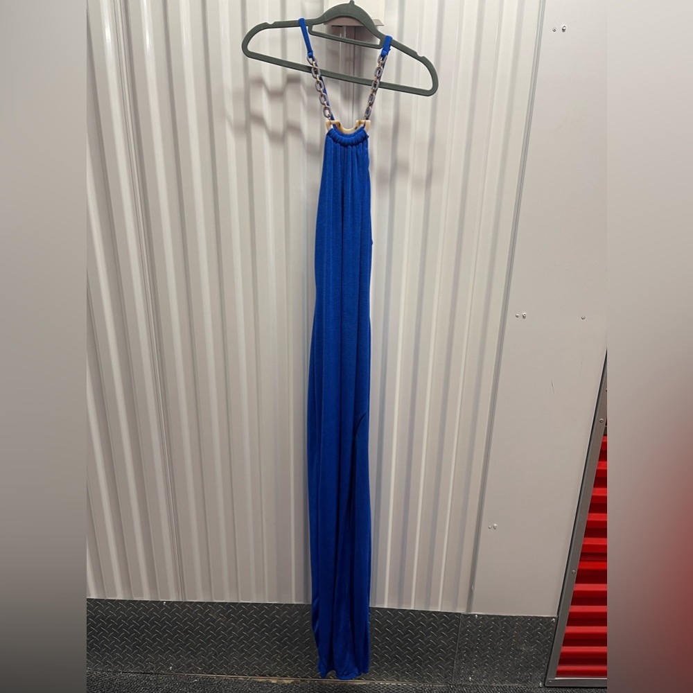 Blue dress